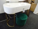 béžový konzolový stolek Montpellier - Mauro Ferretti